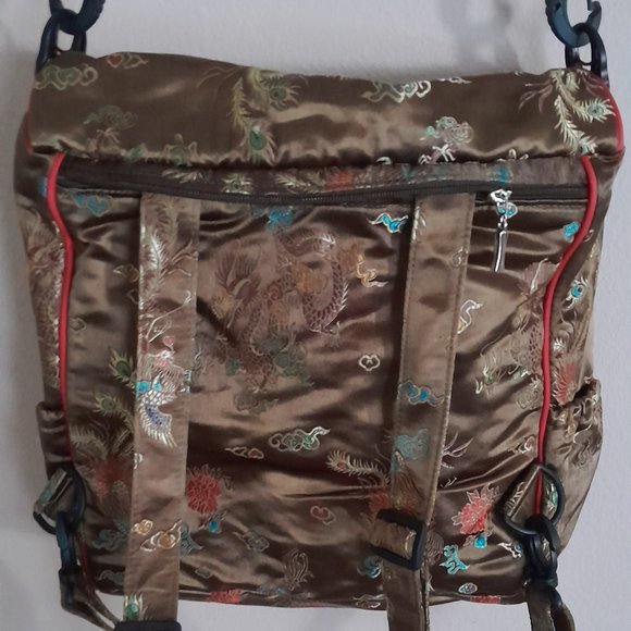 Asian Silk Mommy Bag by Kccci - Picture 4 of 8